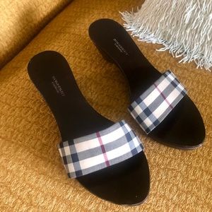 Burberry Slides - Like New! Size 38